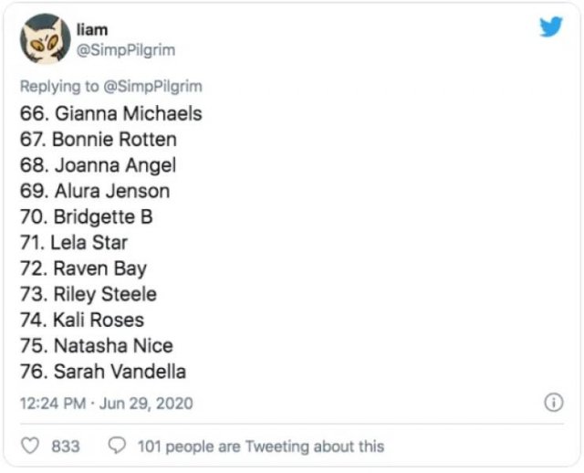 This Guy Ranked 370 Pornstars (24 pics)