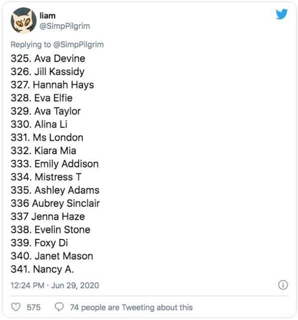 This Guy Ranked 370 Pornstars (24 pics)