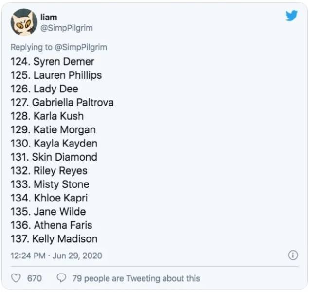 This Guy Ranked 370 Pornstars (24 pics)