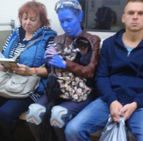 Weird Subway Passengers (39 pics)