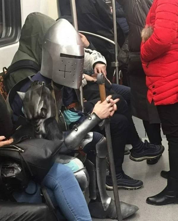 Weird Subway Passengers (39 pics)