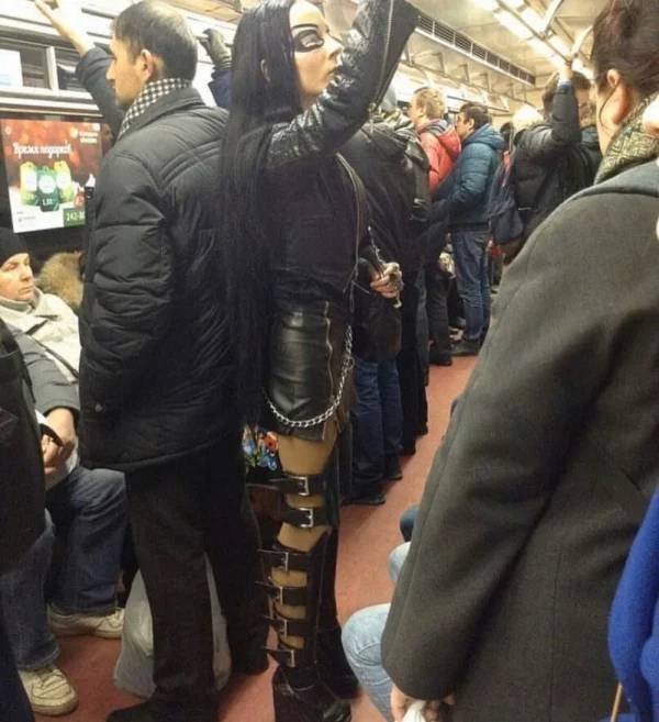 Weird Subway Passengers (39 pics)