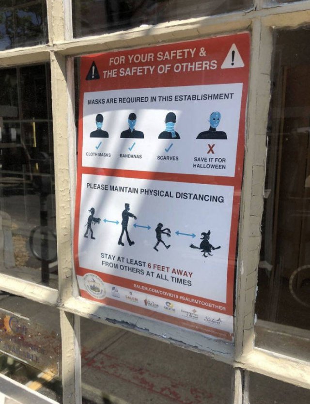 Quarantine Signs From Shops And Restaurants (22 pics)