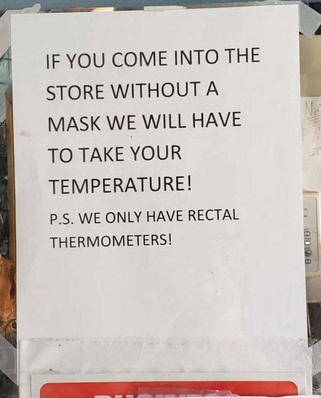 Quarantine Signs From Shops And Restaurants (22 pics)