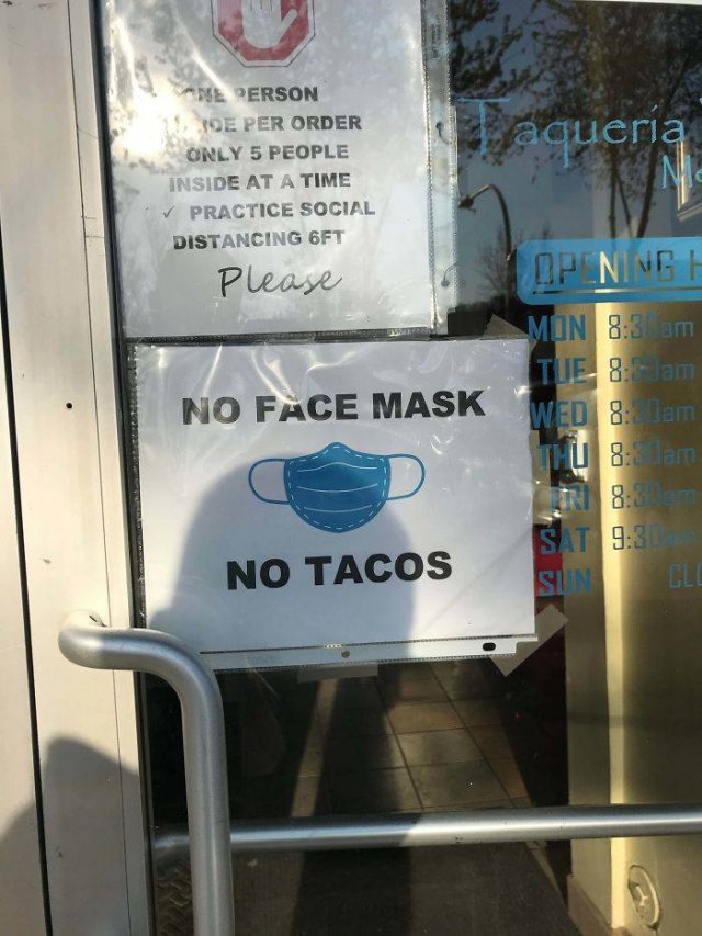 Quarantine Signs From Shops And Restaurants (22 pics)