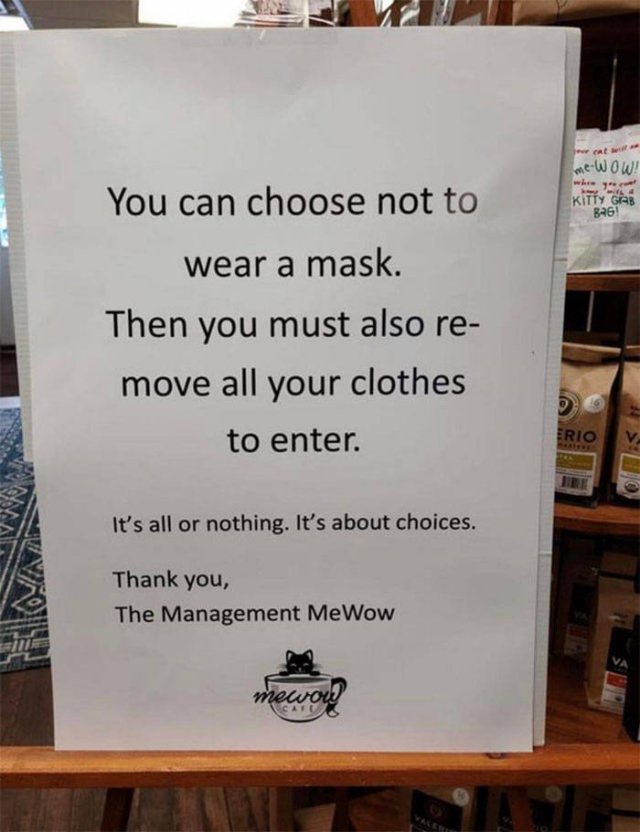Quarantine Signs From Shops And Restaurants (22 pics)