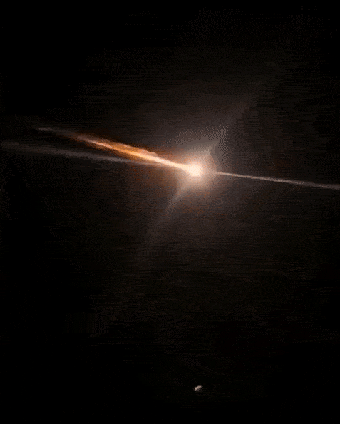 Falling Meteors GIFS (14 gifs)