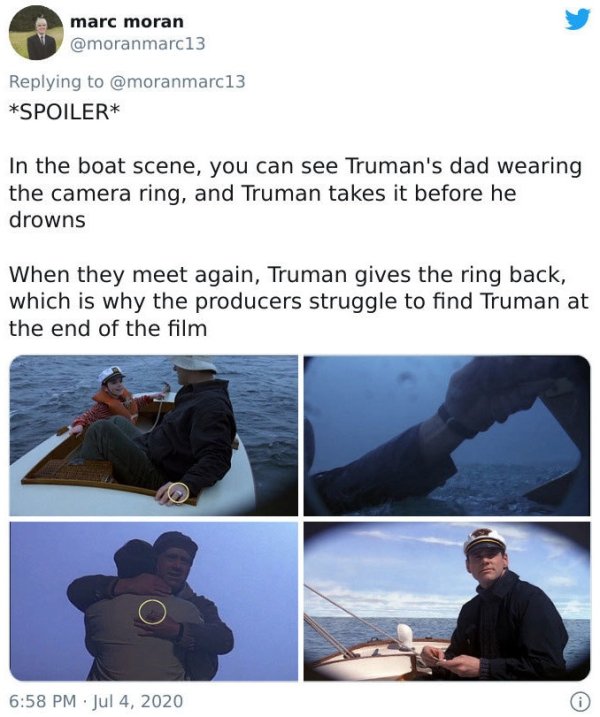 'The Truman Show' Hidden Details (22 pics)