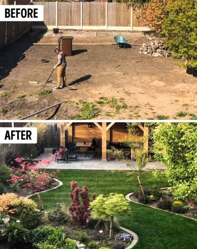 Amazing Yard Transformations (20 pics)