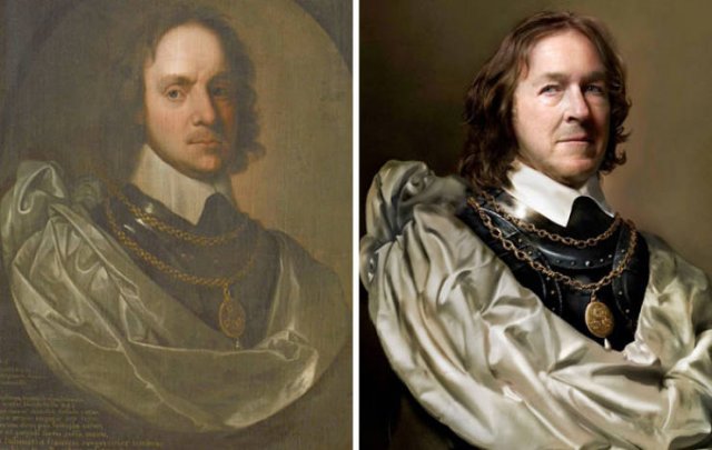 Historical Figures And Their Direct Descendants (15 pics)