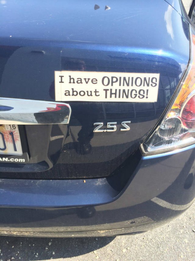 Bumper Stickers (19 pics)