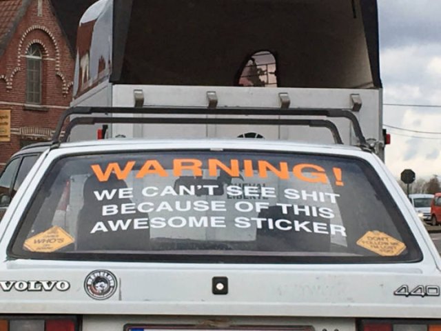 Bumper Stickers (19 pics)