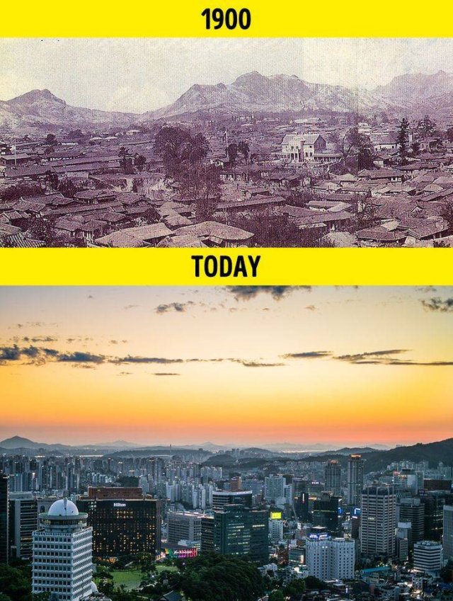 How World Changed Over 100 Years (21 pics)