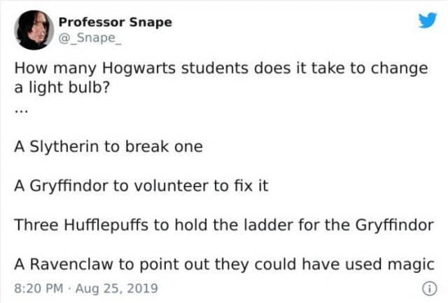 Professor Snape Tweets (29 pics)