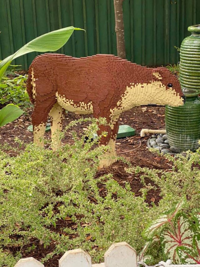 The San Antonio Zoo Replaced Real Animals With LEGO Copies (27 pics)