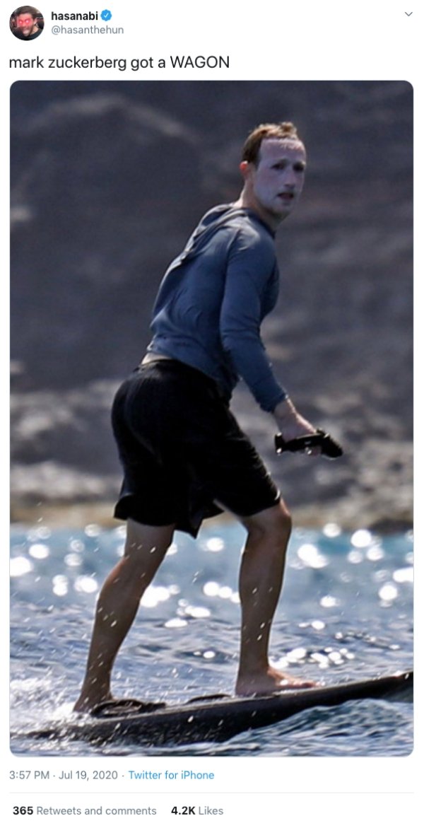Mark Zuckerberg Surfing Face (24 pics)