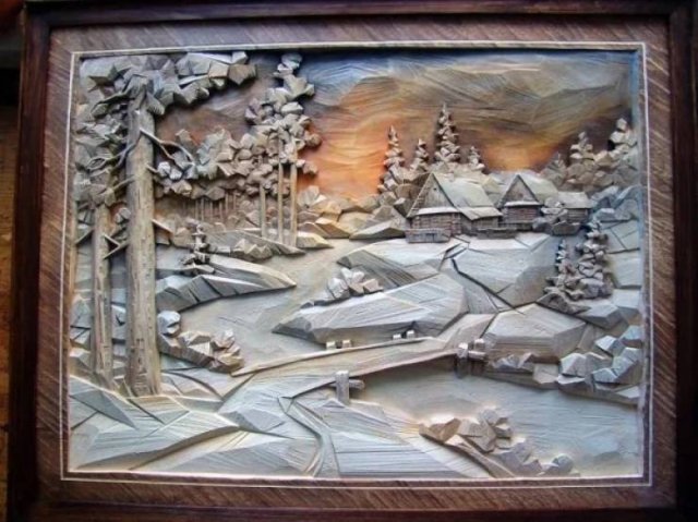 Wooden Art By Evgeny Dubovik (32 pics)