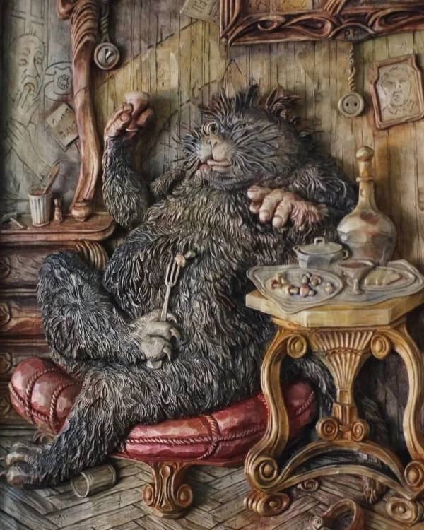 Wooden Art By Evgeny Dubovik (32 pics)