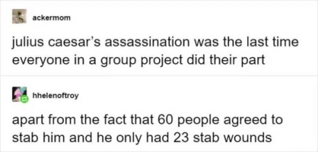 Group Projects Humor (32 pics)