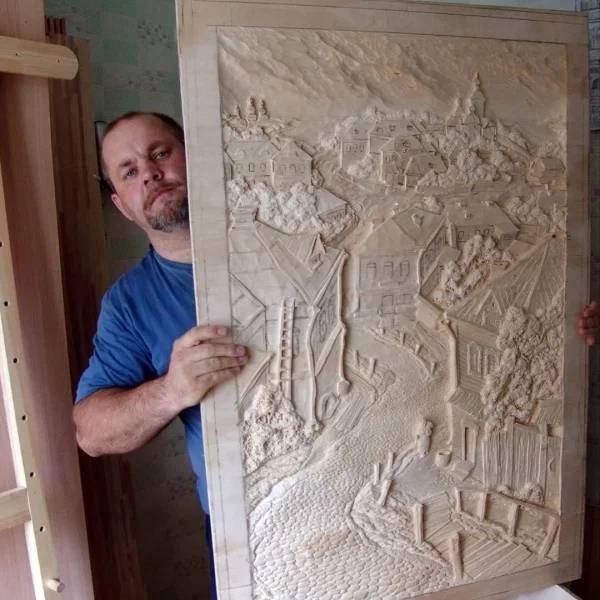 Wooden Art By Evgeny Dubovik (32 pics)