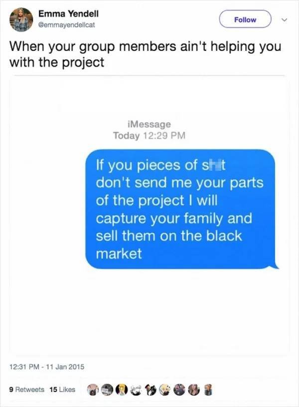 Group Projects Humor (32 pics)