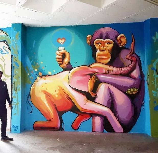 Amazing Graffiti By Falco One (40 pics)