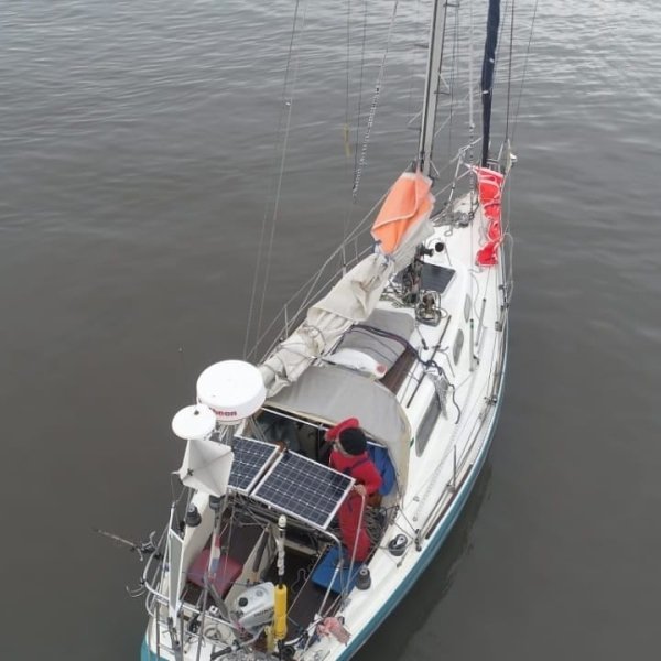 This Man Sailed Across The Ocean To Reach His 90-Year-Old Father During Lockdown (9 pics)
