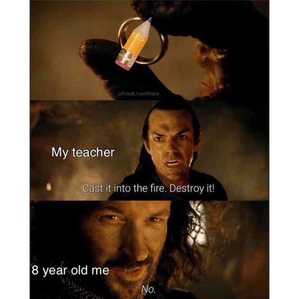 LOTR Memes (35 pics)