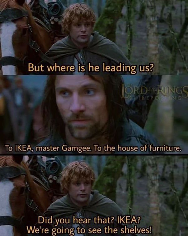 LOTR Memes (35 pics)