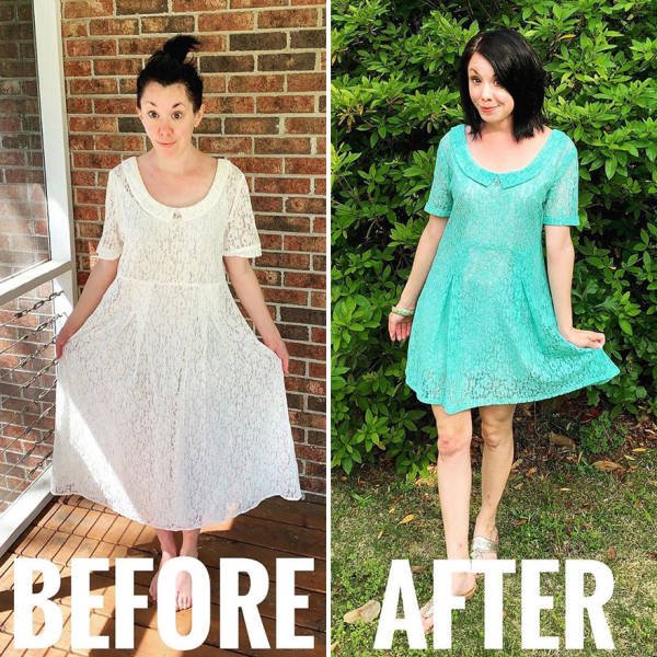 This Woman Transforms Thrift Store Clothes Into Fashion Outfits (30 pics)