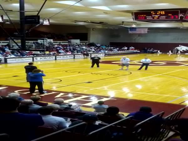 Blind Man Shoots A Three Pointer To Win Free Mcdonalds For A Year