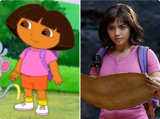 Live-Action Remakes Of Animated Films (21 pics)