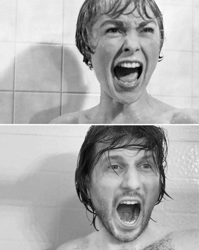 This Couple Recreates Famous Movies And TV Series Scenes And Posters (29 pics)