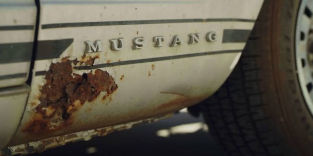 Jason Momoa Restored His Wife's 1965 Mustang (42 pics)