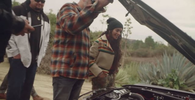 Jason Momoa Restored His Wife's 1965 Mustang (42 pics)