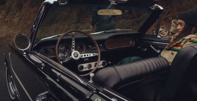 Jason Momoa Restored His Wife's 1965 Mustang (42 pics) Jason Momoa Restored His Wife's 1965 Mustang (42 pics)