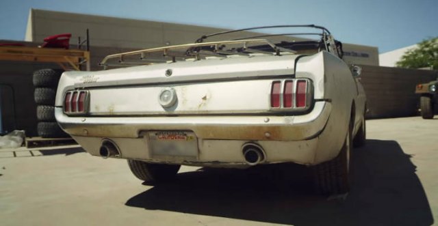 Jason Momoa Restored His Wife's 1965 Mustang (42 pics)