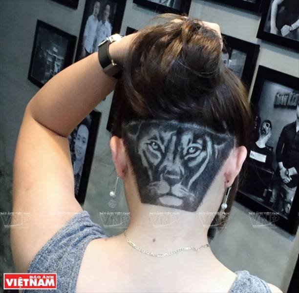 This Vietnamese Hair Stylist Creates Real Art On Client's Heads (18 pics)