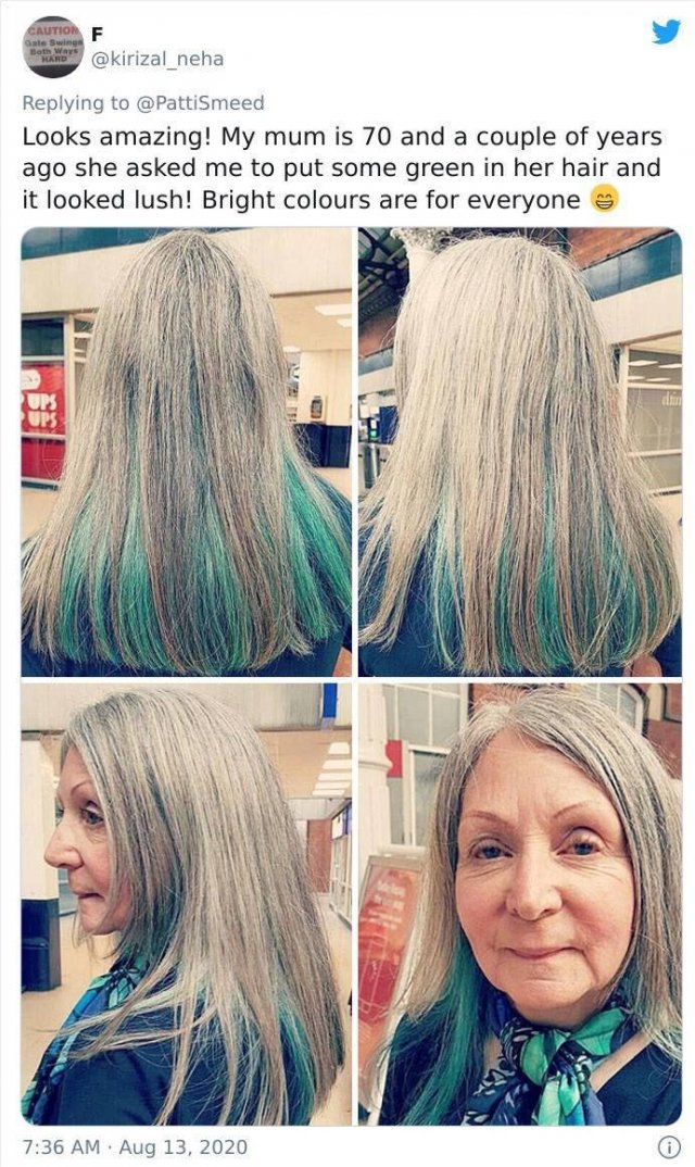Old People Share Their Unusual Hairstyles (32 pics)