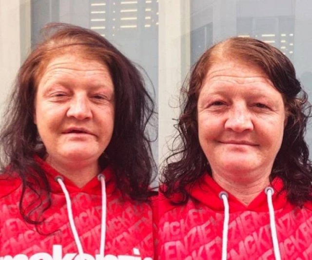 This Hairdresser Gives Homeless People Free Hairstyles (32 pics)