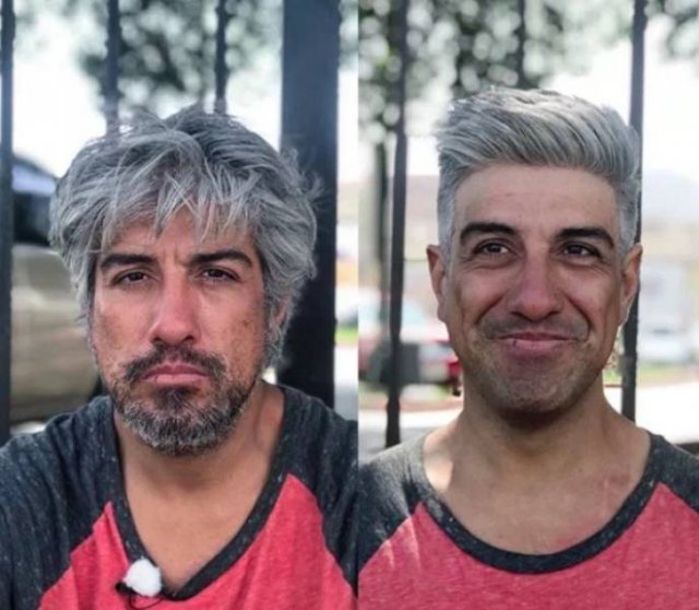 This Hairdresser Gives Homeless People Free Hairstyles (32 pics)