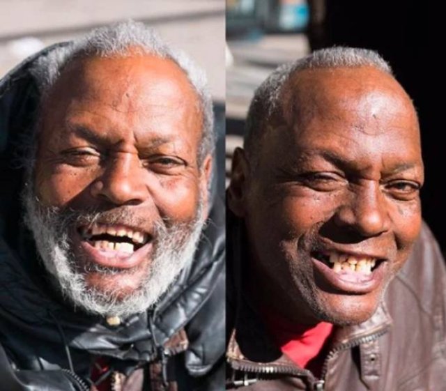 This Hairdresser Gives Homeless People Free Hairstyles (32 pics)