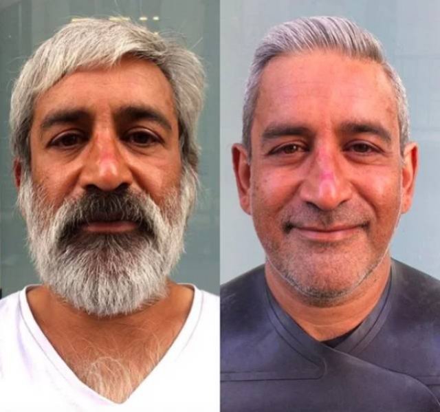 This Hairdresser Gives Homeless People Free Hairstyles (32 pics)