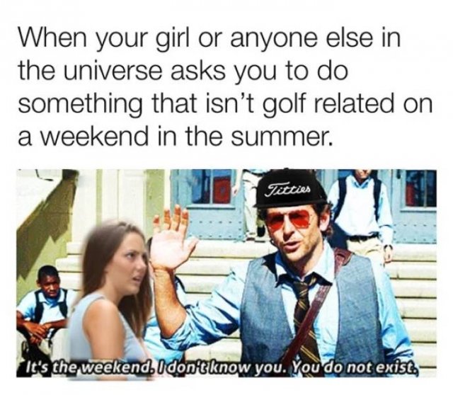 Golf Memes (24 pics)