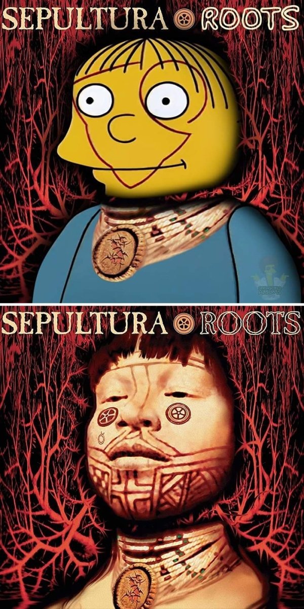 Famous Music Album Covers Improved By 'The Simpsons' (64 pics)