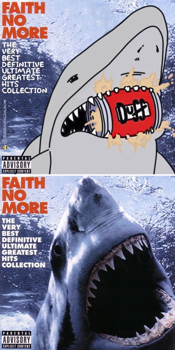 Famous Music Album Covers Improved By 'The Simpsons' (64 pics)