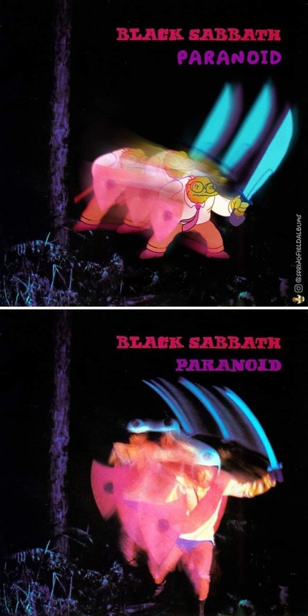 Famous Music Album Covers Improved By 'The Simpsons' (64 pics)