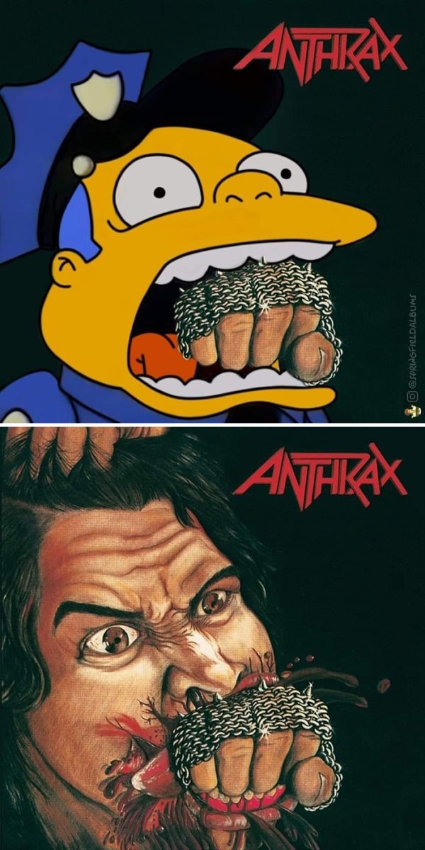 Famous Music Album Covers Improved By 'The Simpsons' (64 pics)