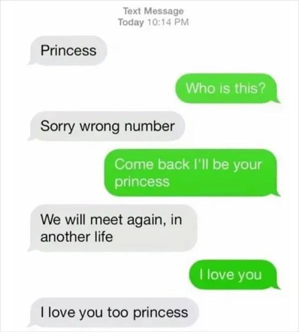 Wrong Number Texts (24 pics)