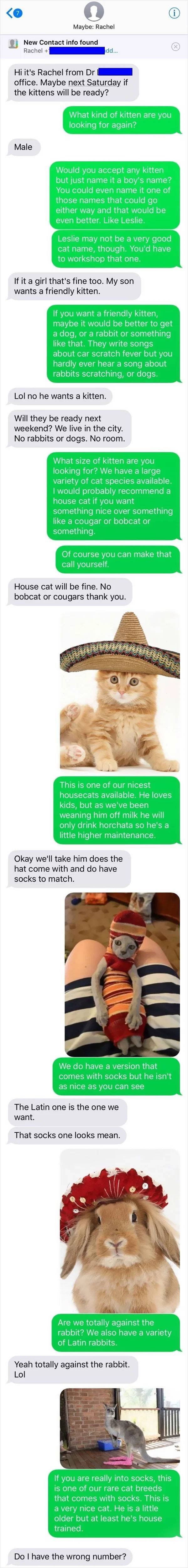 Wrong Number Texts (24 pics)